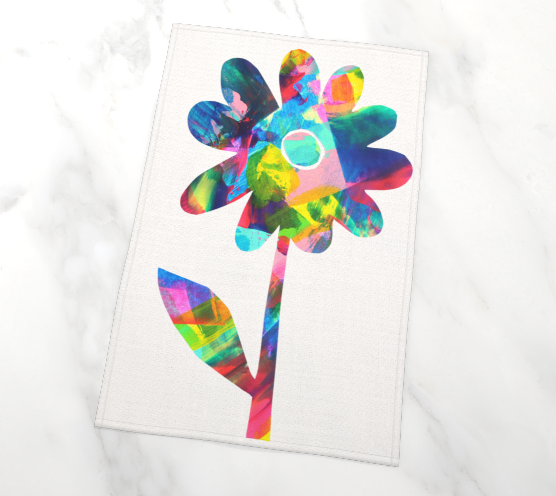 Bloom Bright 4- Tea Towel