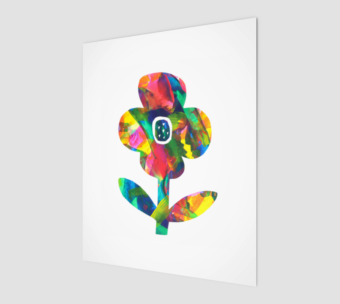 Pansy– Vibrant Floral Art for Happiness Print 8" x 10"