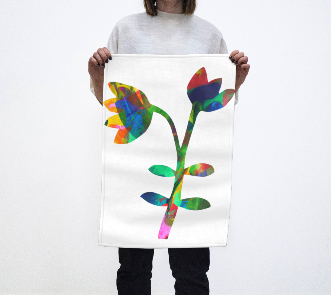 Bloom Bright 3- Tea Towel