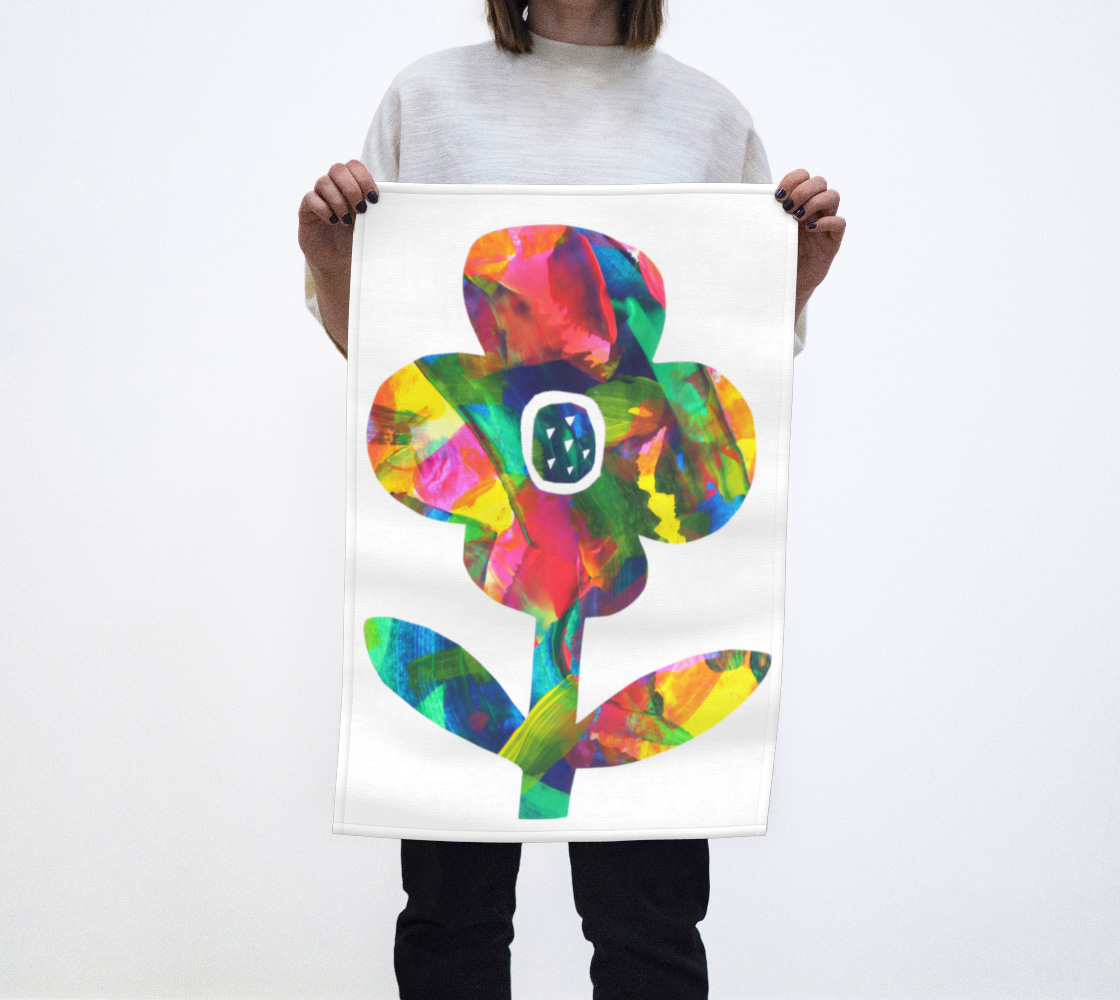 Bloom Bright 2- Teatowel