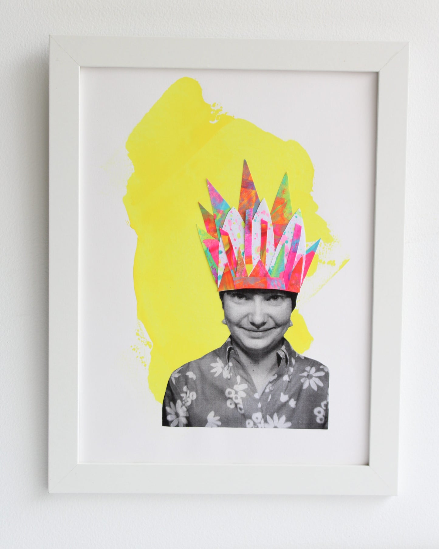 Golden Days 1- Original Collage Artwork