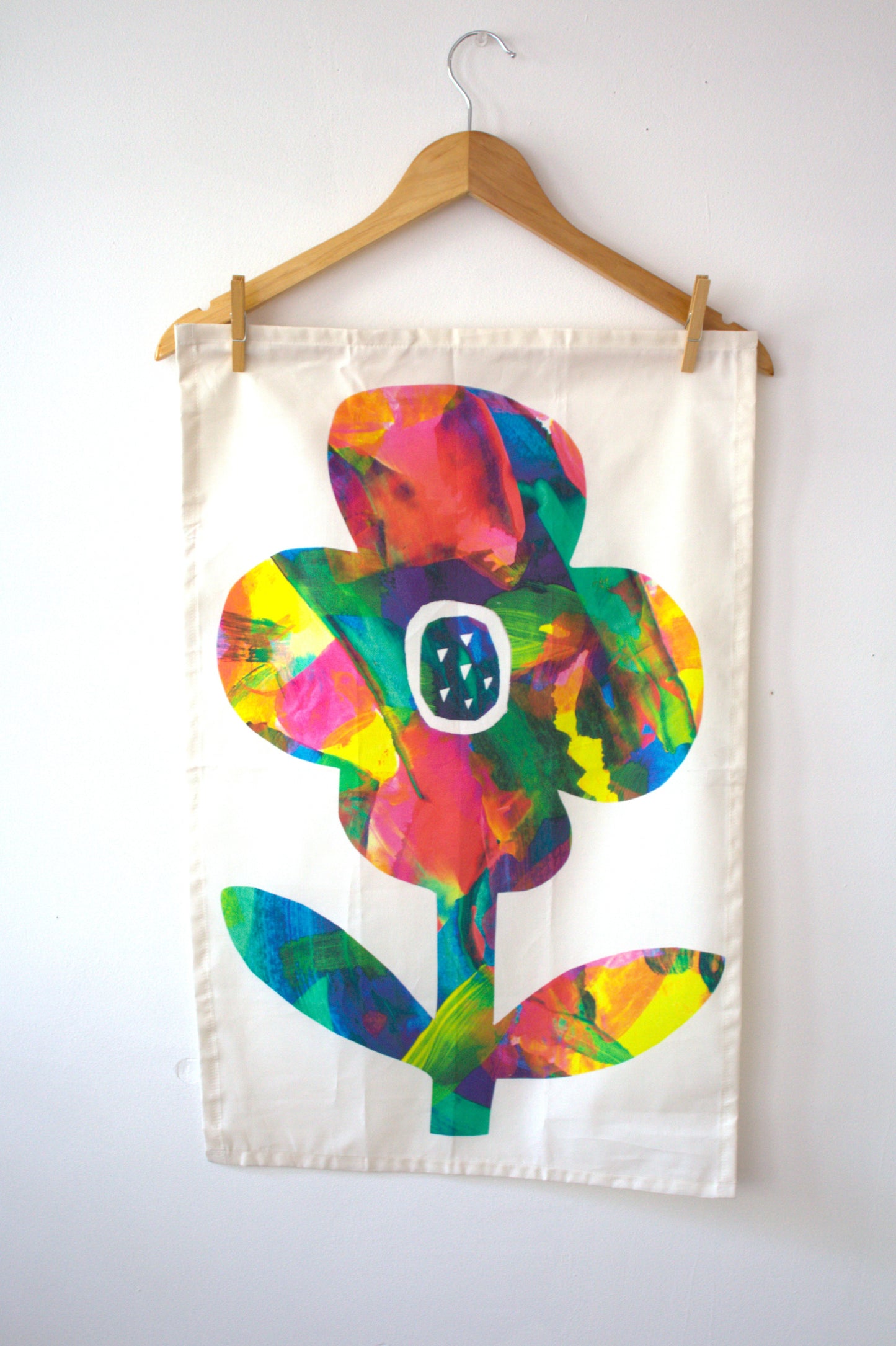 Pansy- Tea Towel