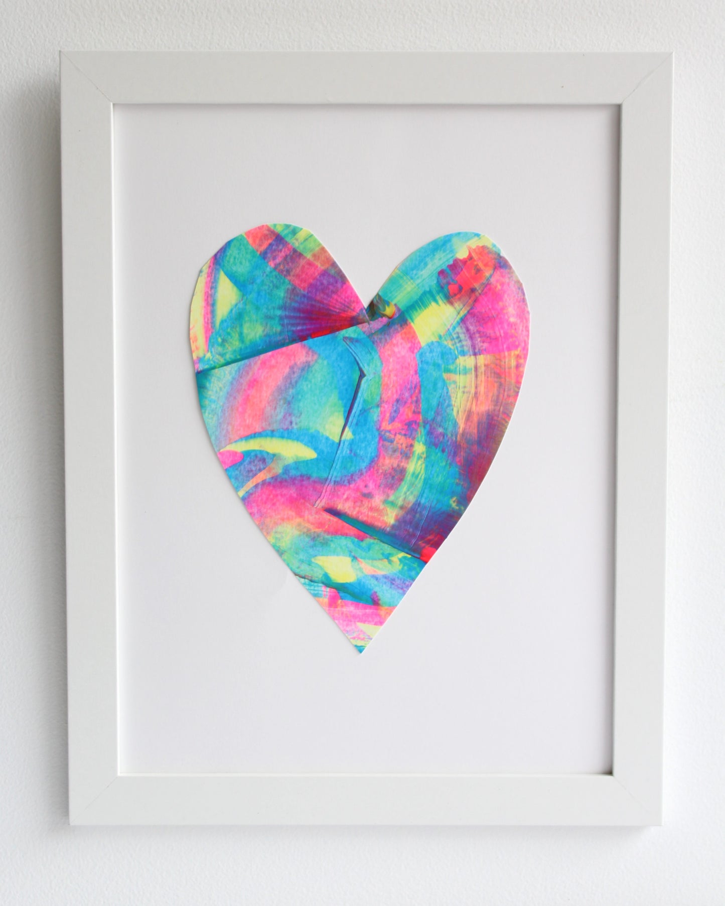 Radiant Hearts 2- Original Collage Artwork