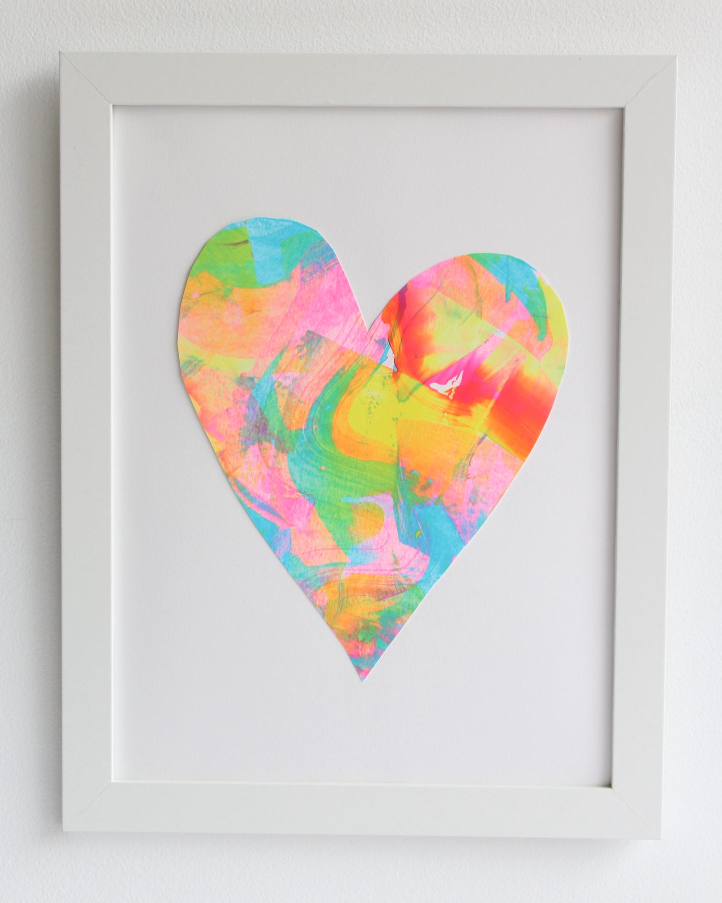Radiant Hearts 3- Original Collage Artwork