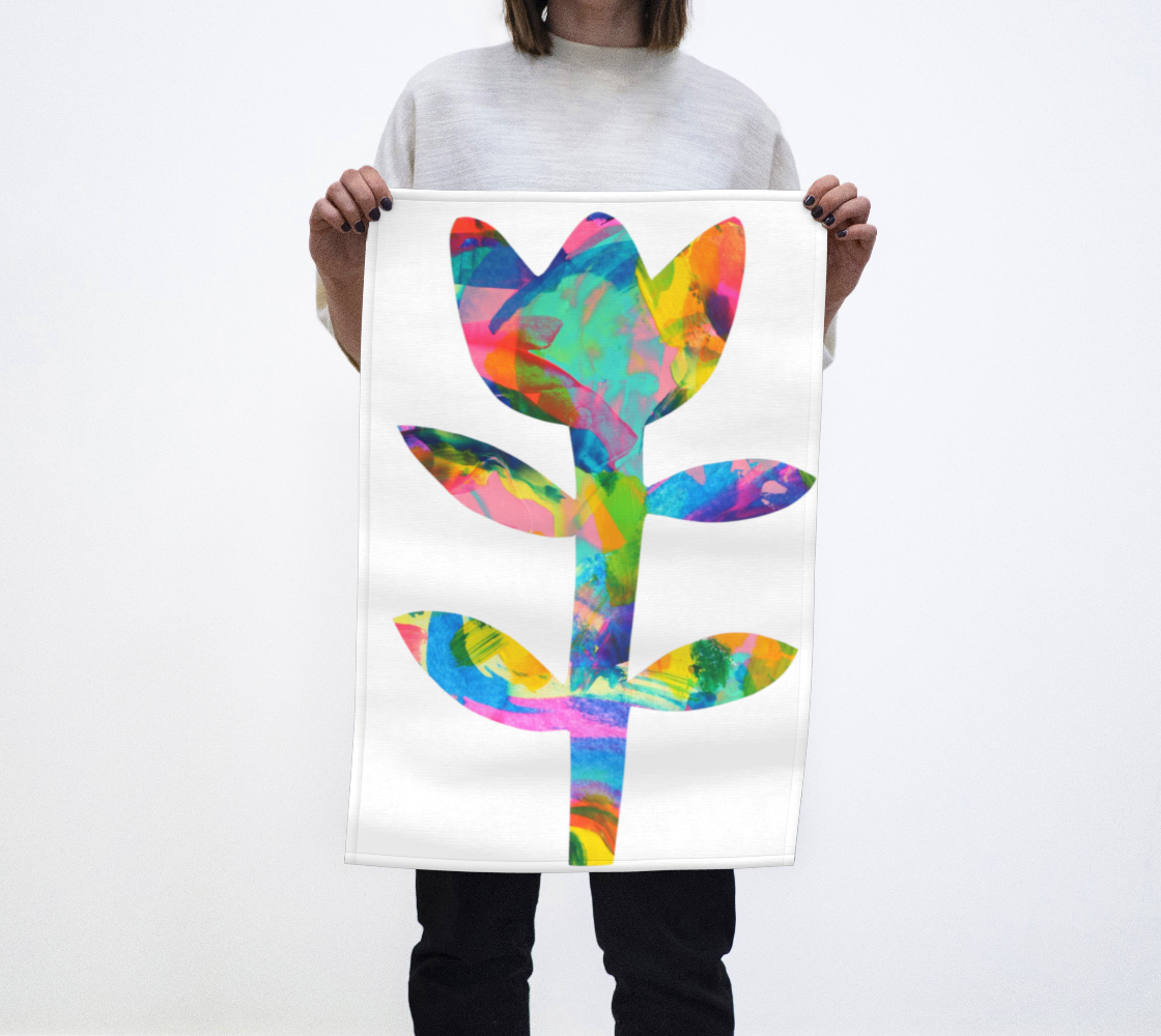 Bloom Bright 1- Tea Towel